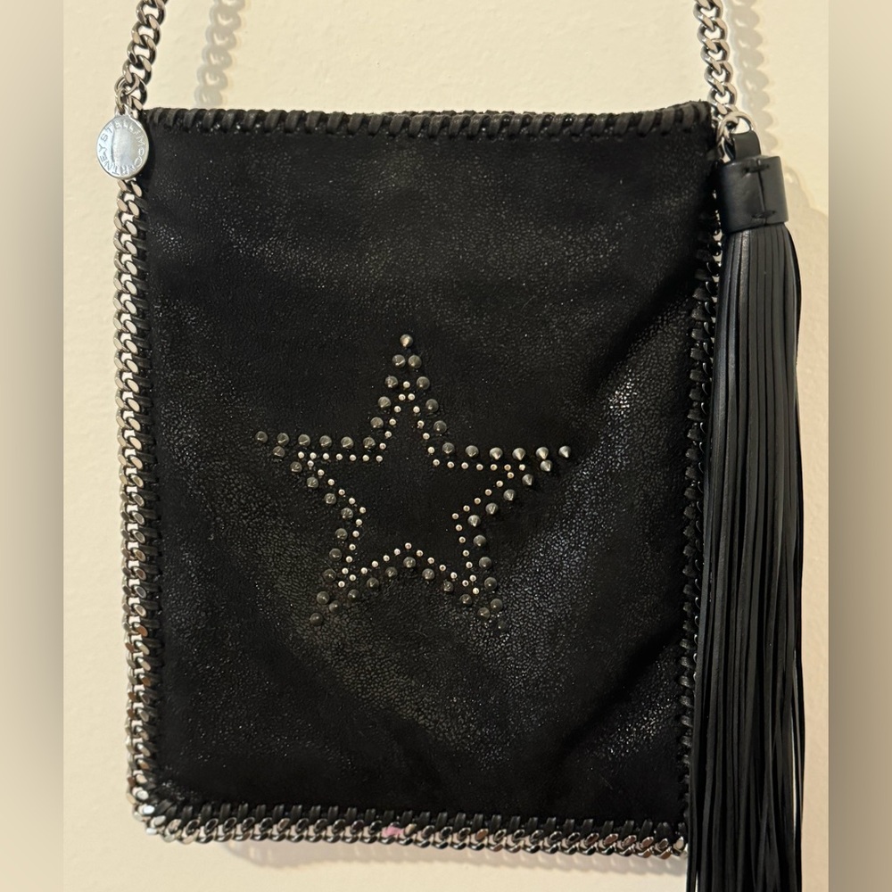 RARE Stella McCartney Falabella Star Studded Vegan Handbag